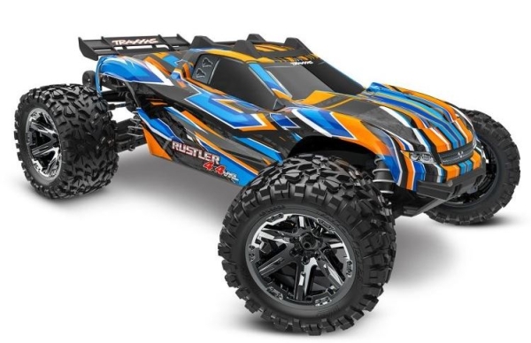TRX67376-4 RUSTLER 4X4 VXL HD 1/10 STADIUM-TRUCK RTR BRUSHLESS